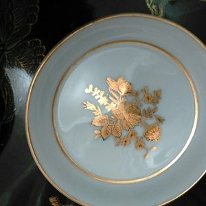 Antique set of  3 Lefton China Coasters